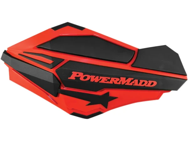 PowerMadd Sentinel chrániče rúk, čierna/červená