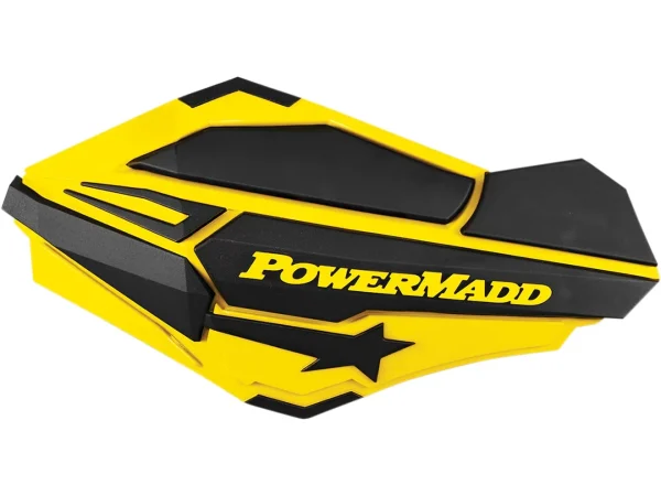 PowerMadd Sentinel chrániče rúk, čierna/žltá