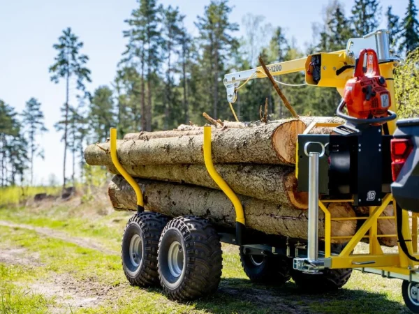 Rönkszállító utánfutó quadhoz IB 1200