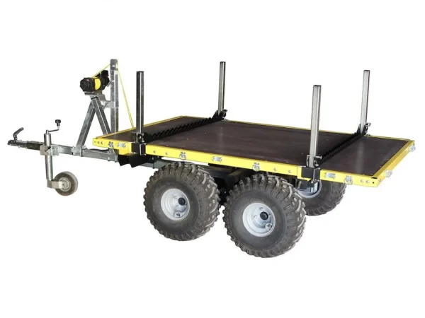 Modul IBC konténer vagy fa szállításához az IB 1200 FD utánfutón