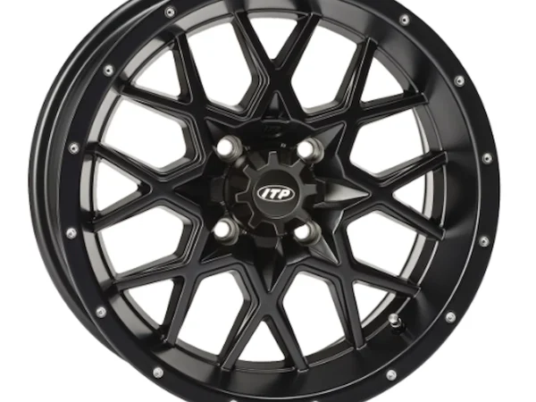Alumínium kerék quadhoz/UTV-hez, ITP Hurricane, Matte Black