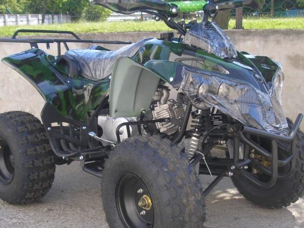 Félautomata gyerek quad 125cc Terep, erősített modell