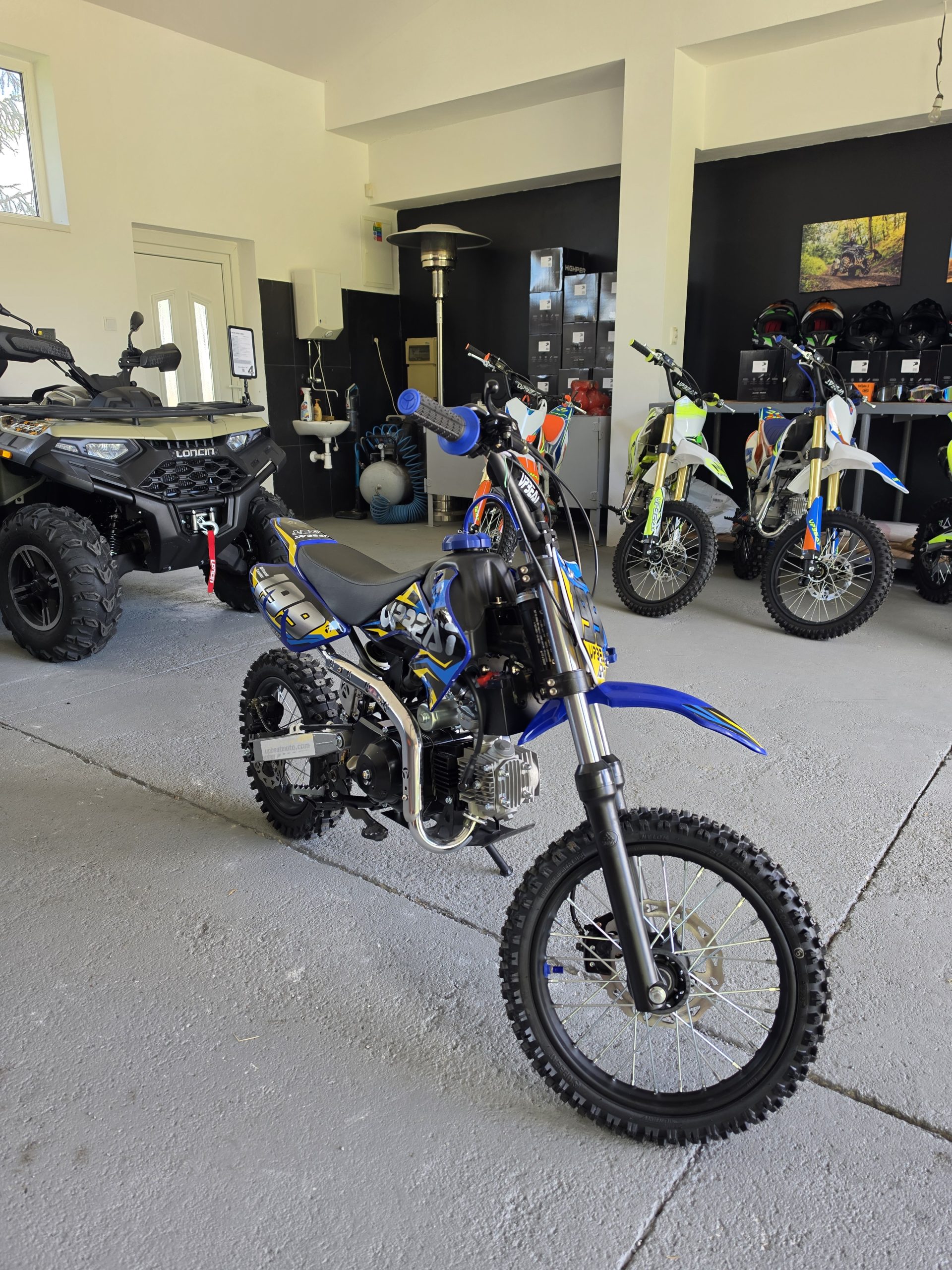 UPBEAT 125ccm dirt bike (kék-kicsi) - Image 7