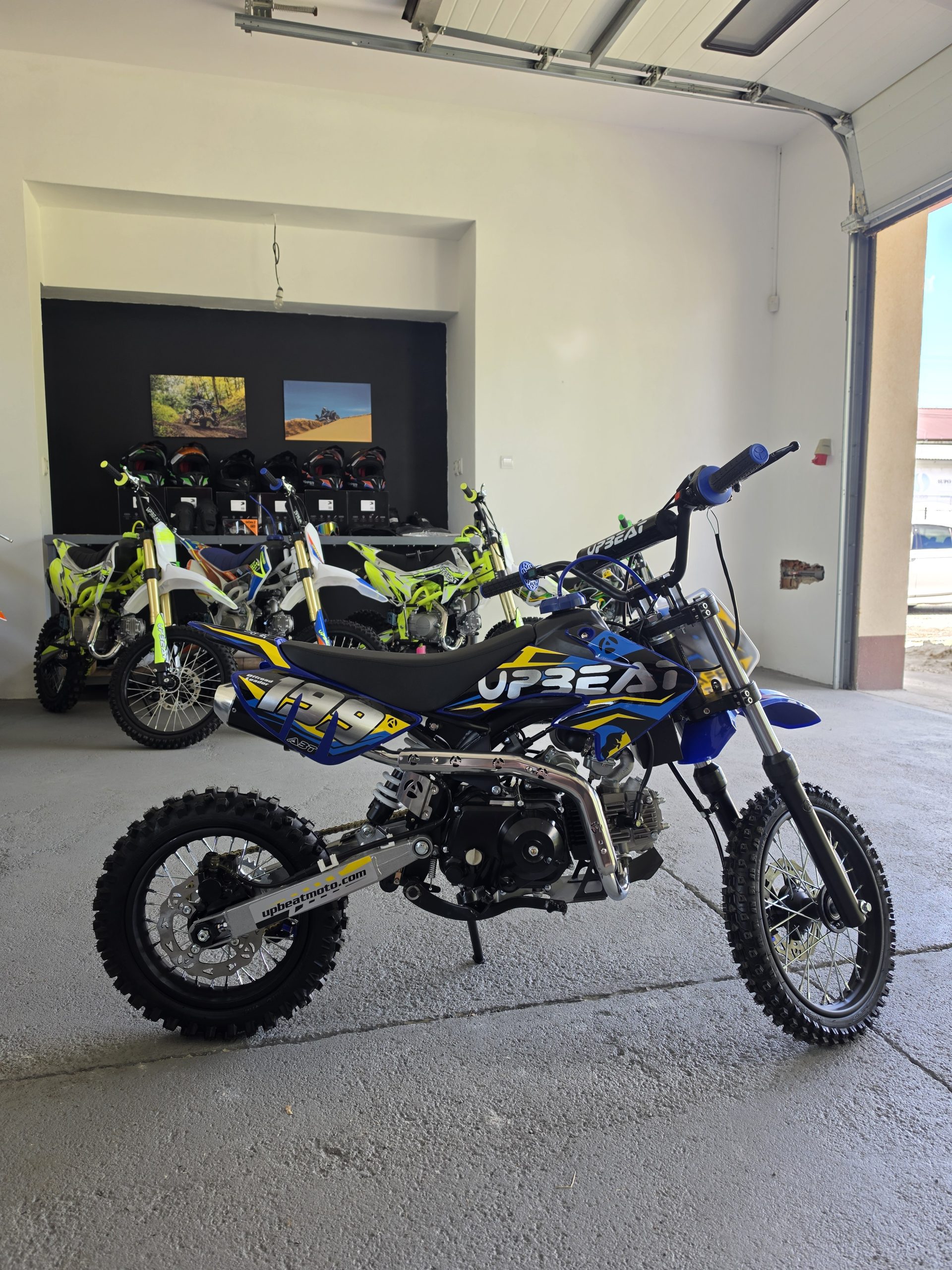 UPBEAT 125ccm dirt bike (kék-kicsi) - Image 6