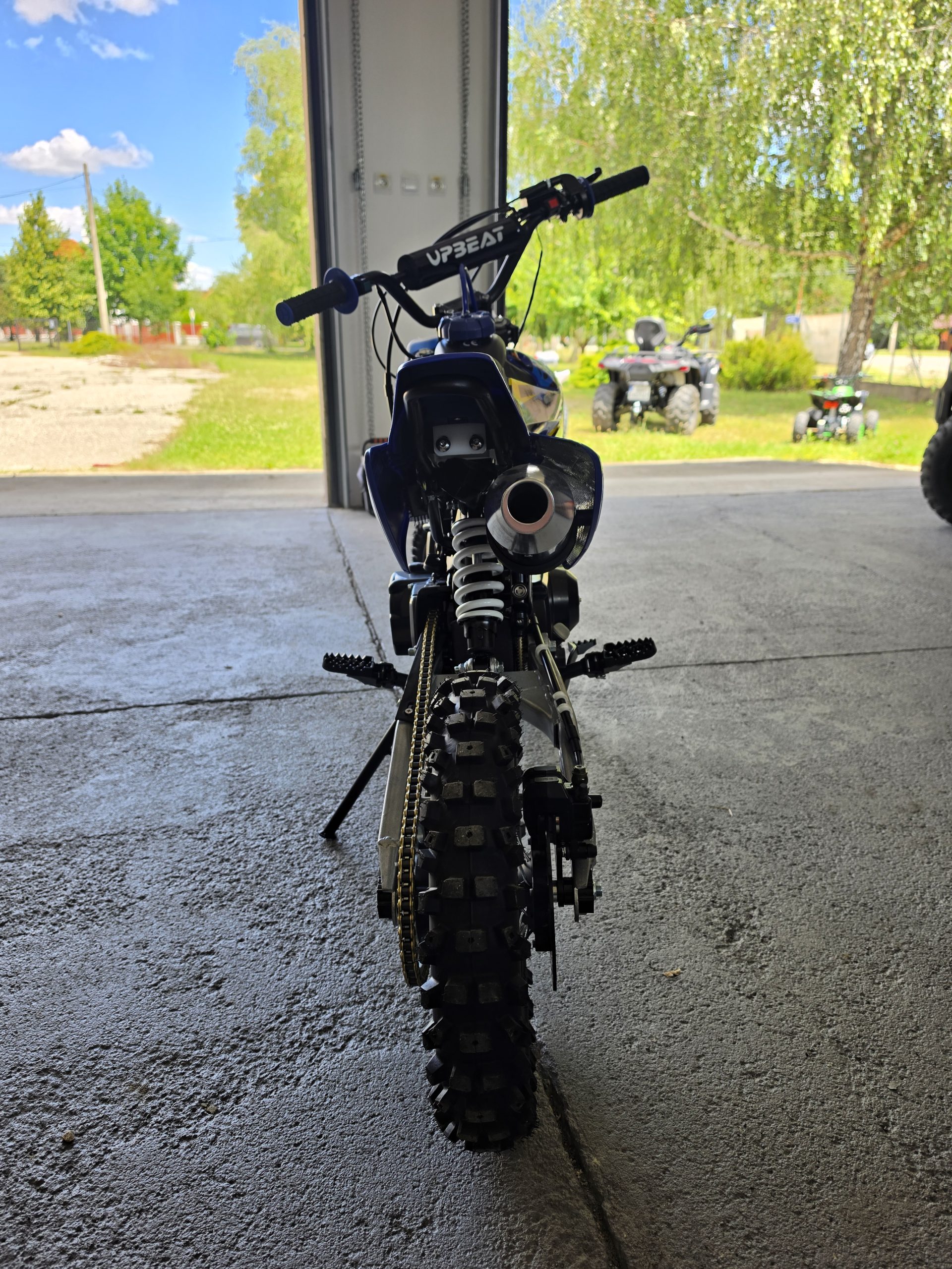 UPBEAT 125ccm dirt bike (kék-kicsi) - Image 4