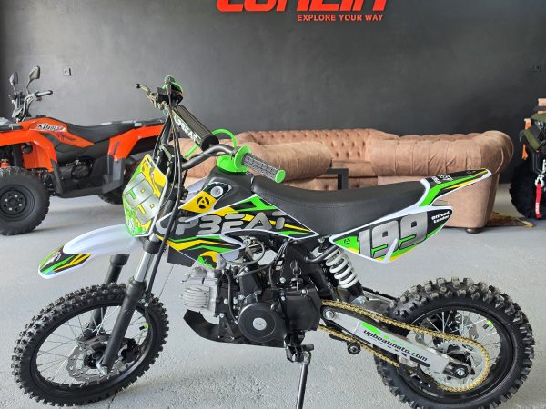 UPBEAT 125ccm dirt bike (neon zöld-kicsi)