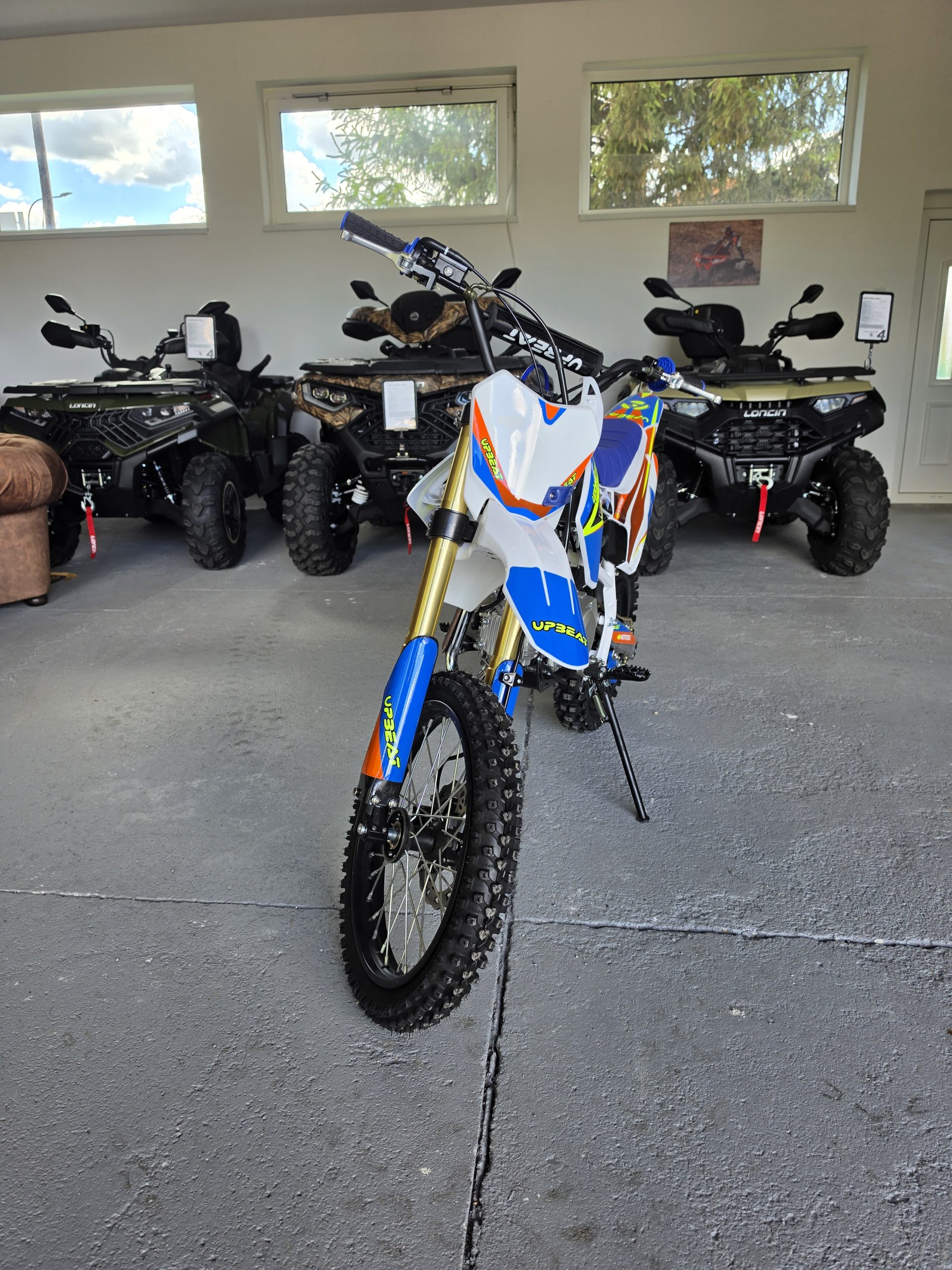 UPBEAT 125ccm dirt bike (kék) - Image 3