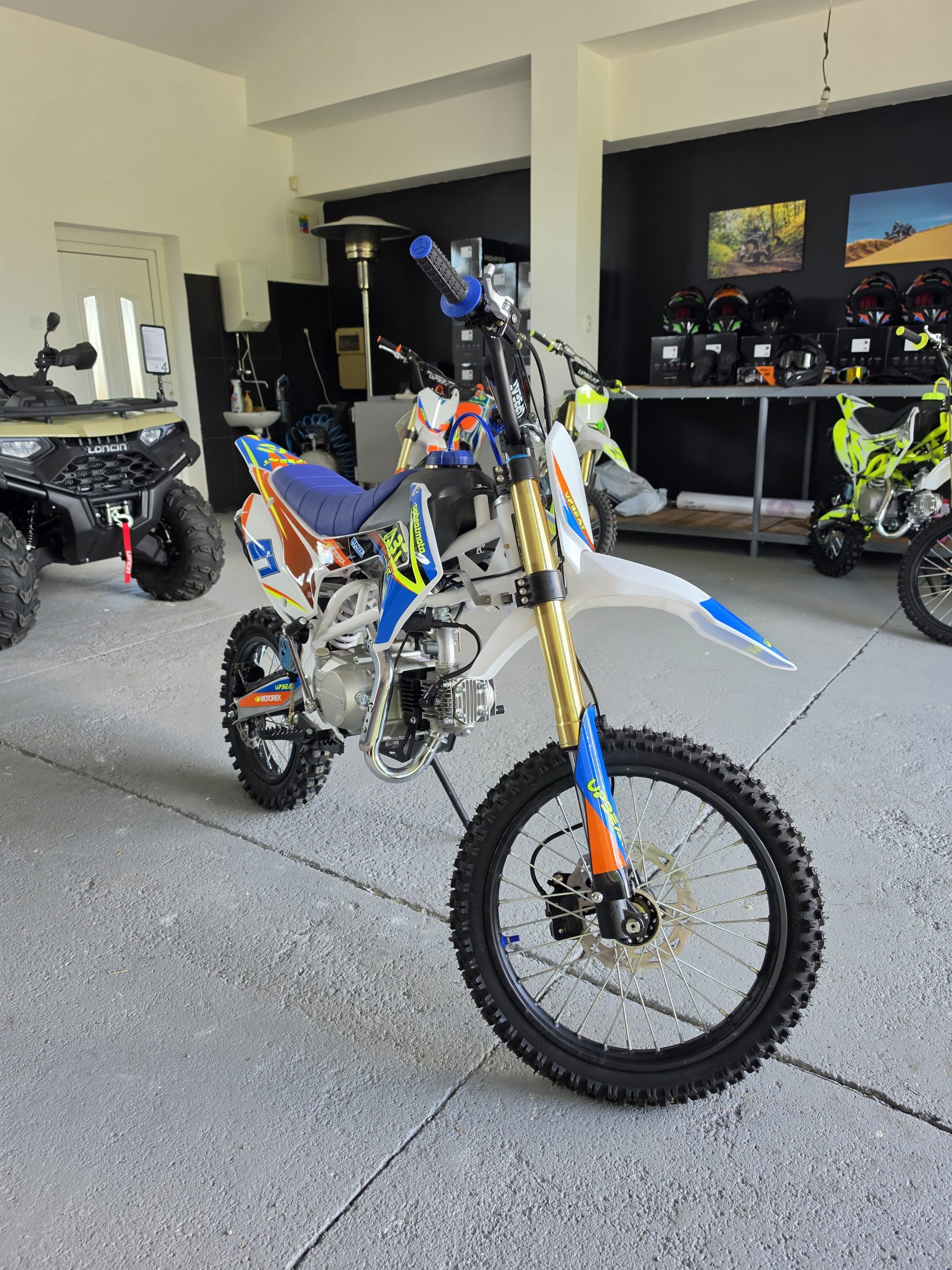 UPBEAT 125ccm dirt bike (kék) - Image 4