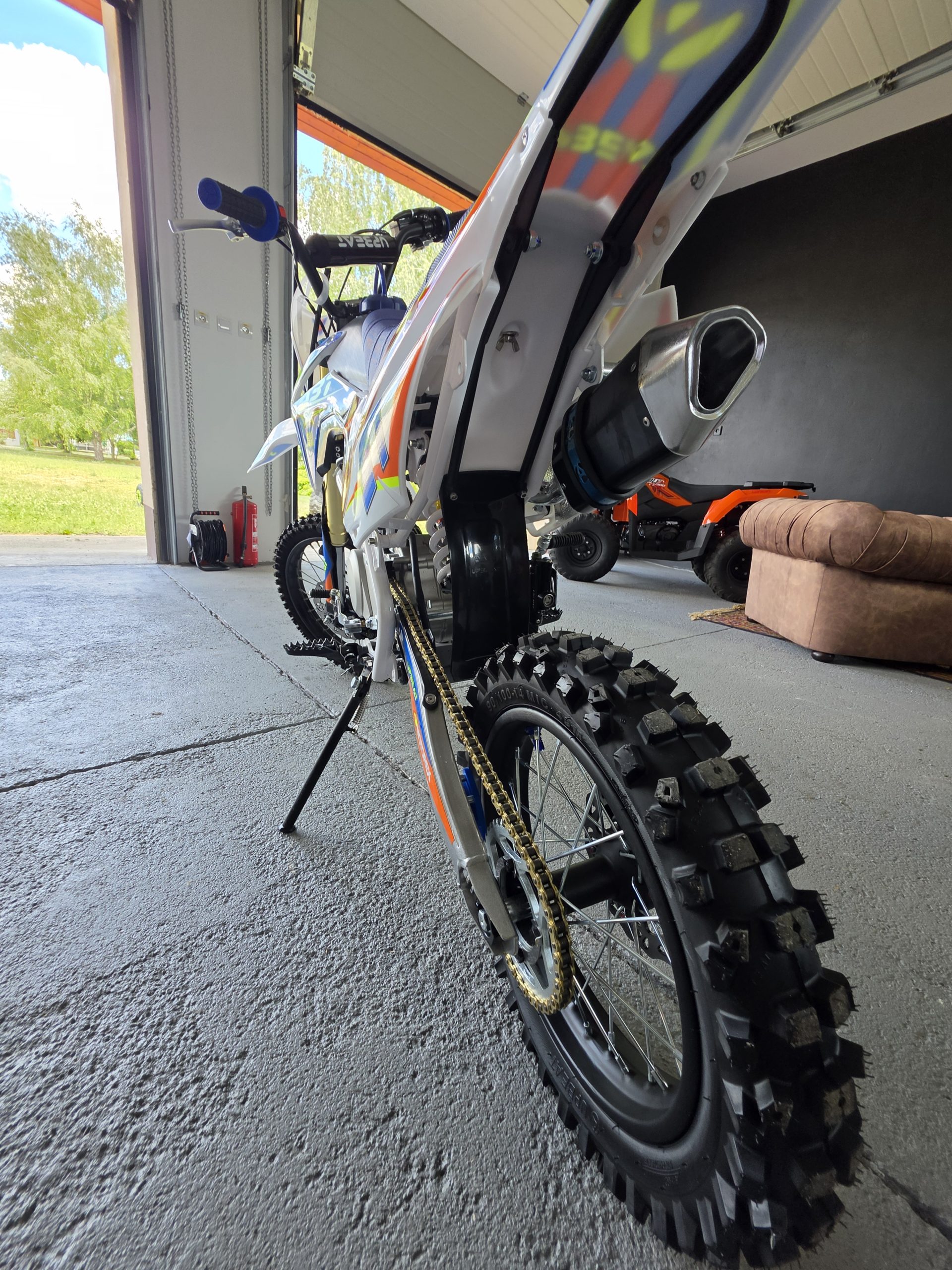 UPBEAT 125ccm dirt bike (kék) - Image 5