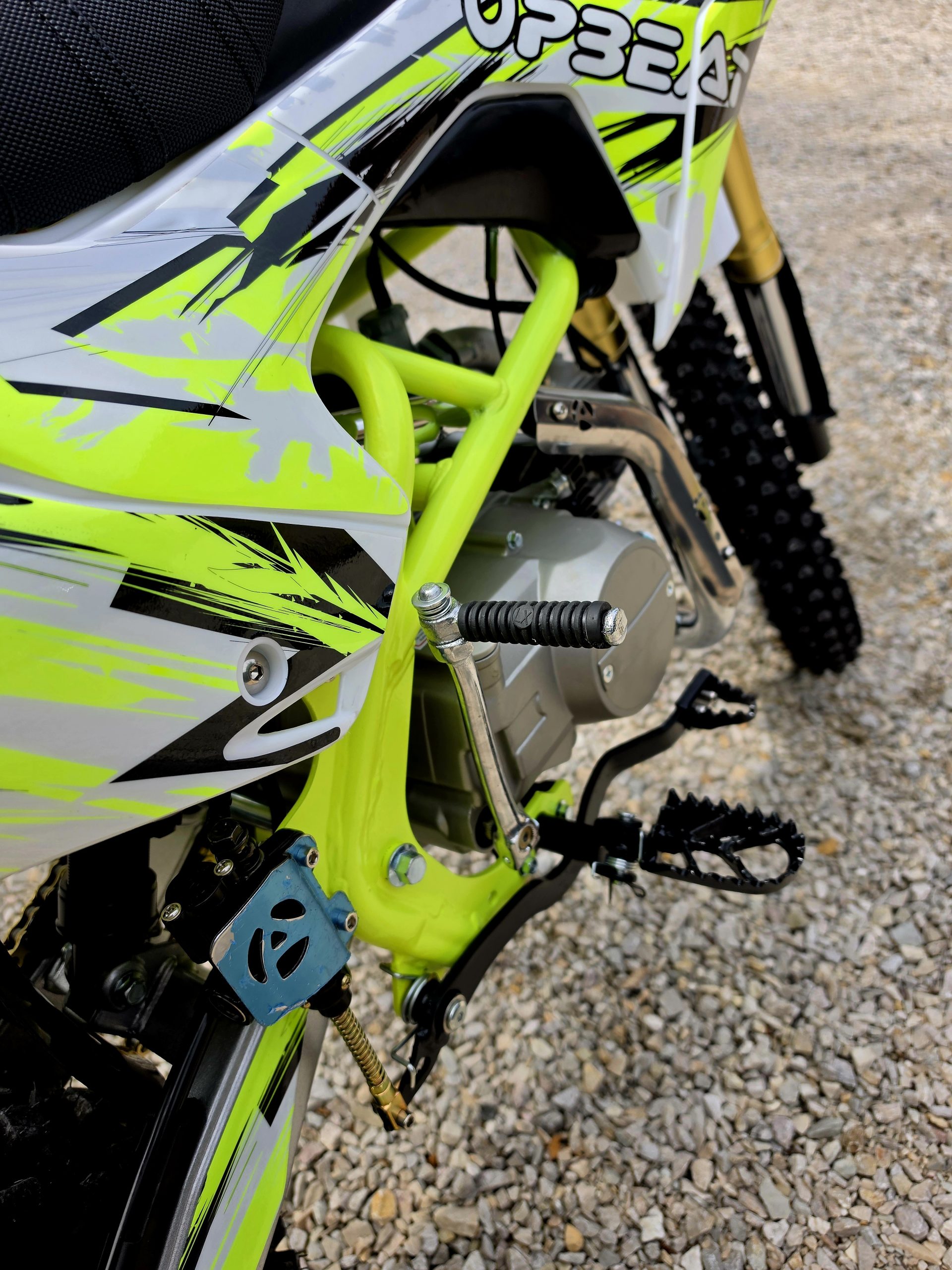 UPBEAT 125ccm dirt bike (neon zöld) - Image 6