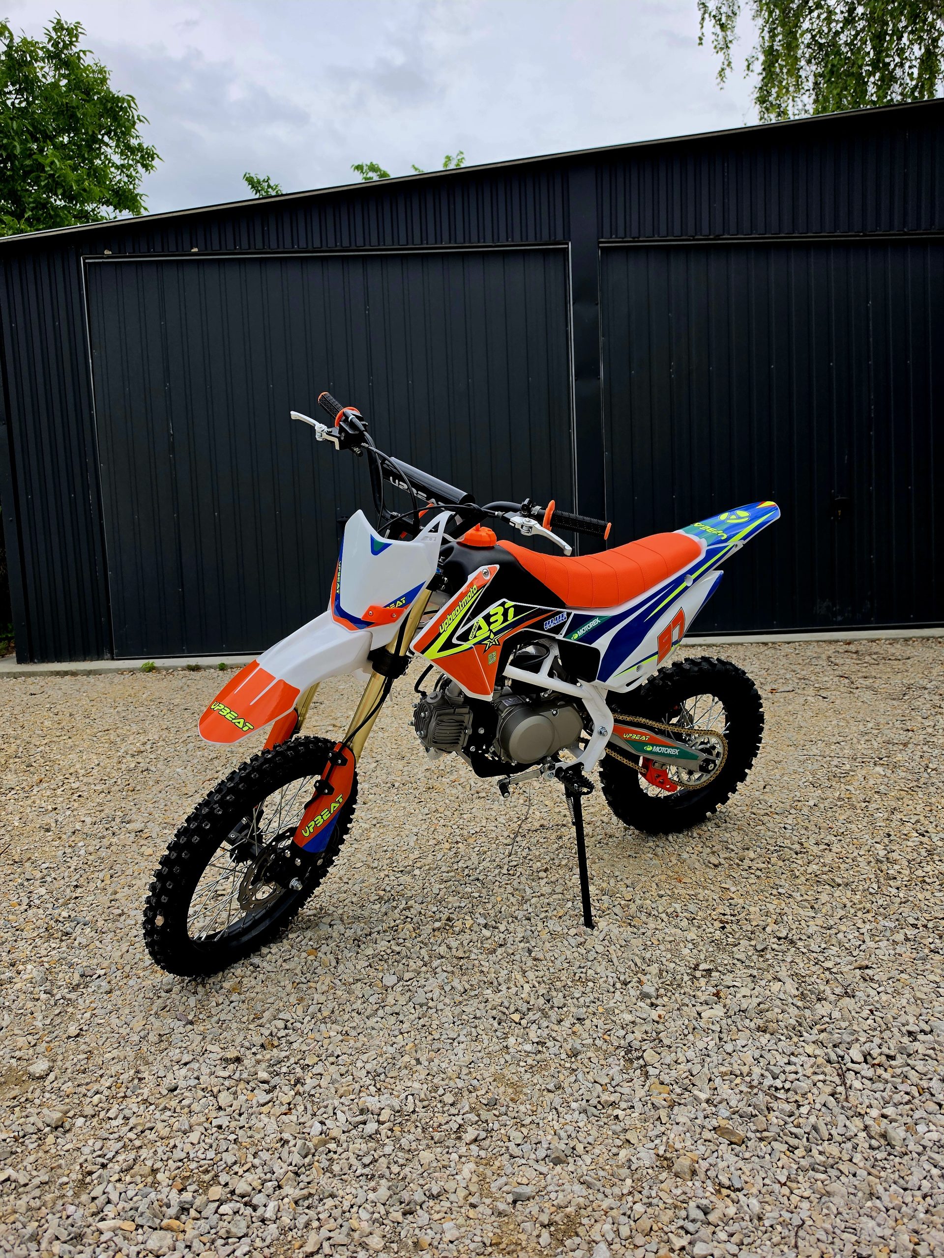 UPBEAT 125ccm dirt bike (narancs-kék)