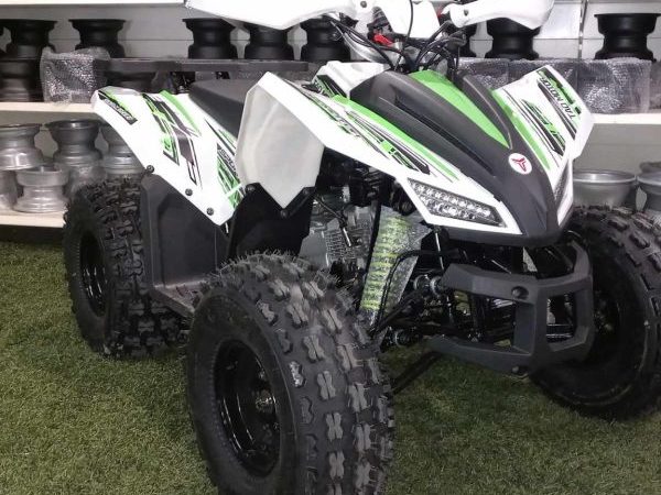Gyerek quad 125cc Coyote Fehér/zöld