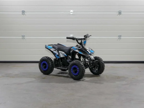 HIGHPER ATV-8E  Elektromos Pocket Gyerek Quad 
(Új) - Fekete-kék
