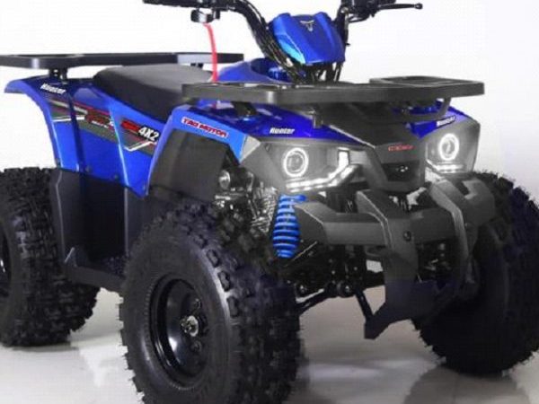 Benzines gyerek quad Tao Hunter 125cc kék színben